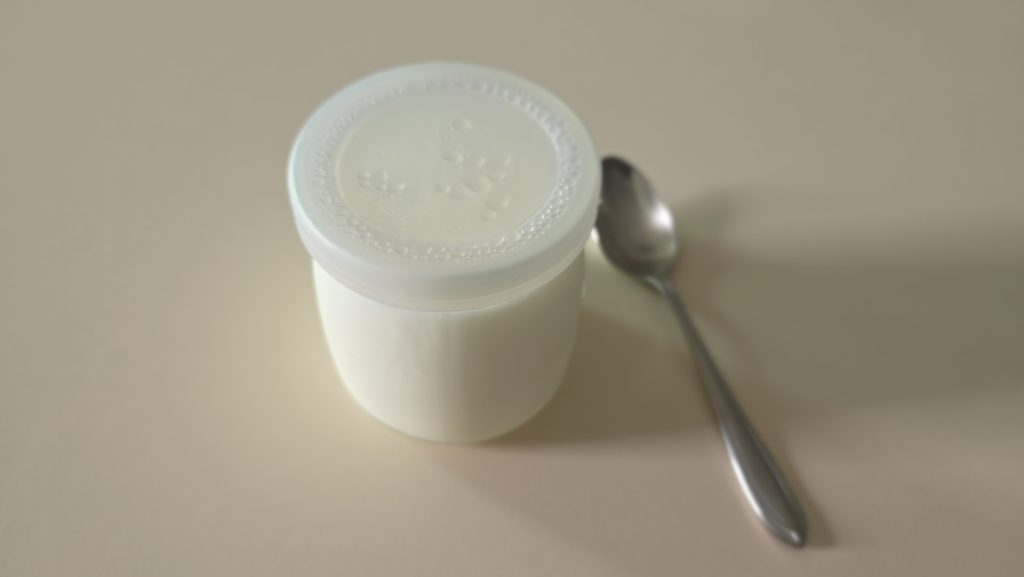 Homemade yogurt as a quiet reminder of taking things for granted in everyday life.